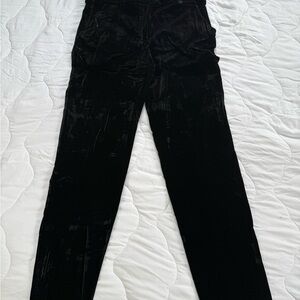 Giorgio Armani Women’s Black Velvet Pants